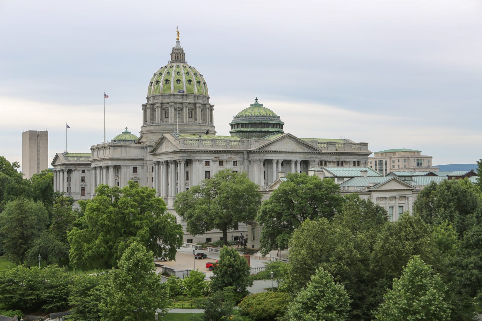 The Pennsylvania State Capitol.