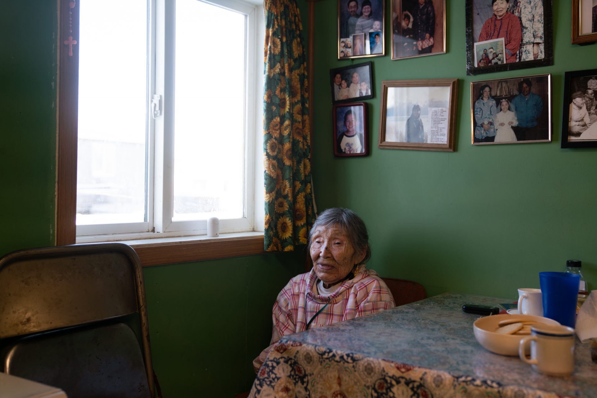 Lizzie Chimiugak Nenguryarr, an elder of Toksook Bay who recently celebrated what she considered to be at least her 90th birthday, was the first person counted for the 2020 census.