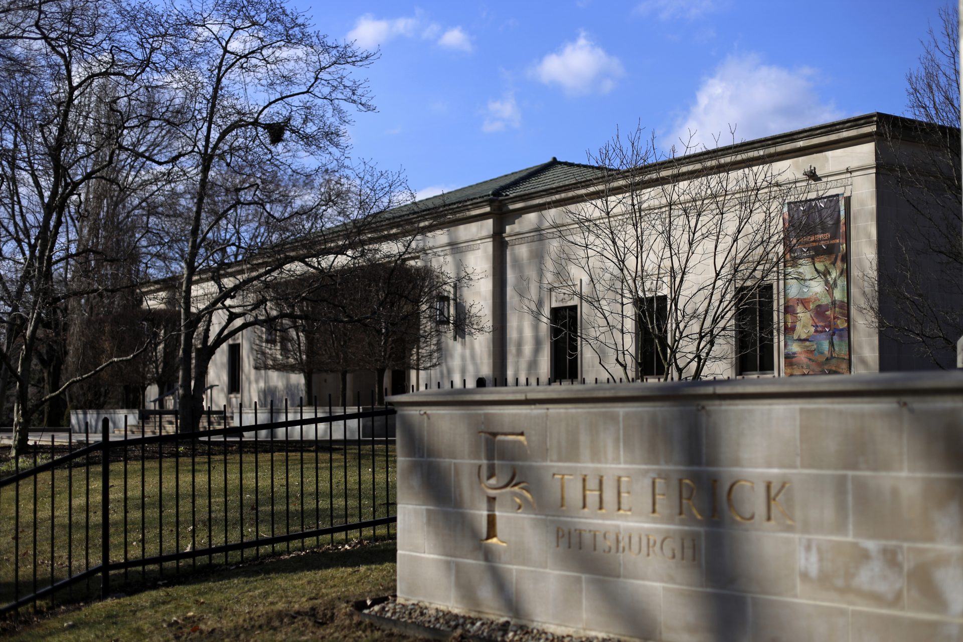 This is Frick Art Museum on the grounds of the former home of 19th century steel titan Henry Clay Frick in Pittsburgh, March 24, 2014. Admission is free and there are rotating exhibits of art from Frick's personal collection as well as a car and carriage museum that features a 1914 Rolls Royce and a 1903 electric car. The center is also on the edge of a 644 acre public park that features trails, playgrounds and lawn bowling greens.