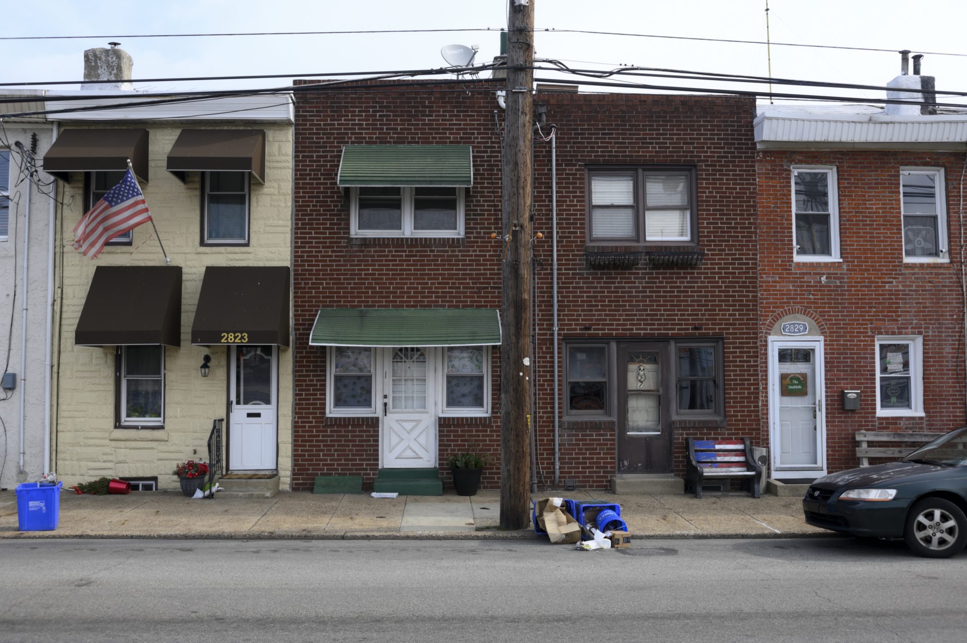 Frankford Creek, on the south side of Bridesburg, helps give the neighborhood the feel of an urban cul-de-sac.