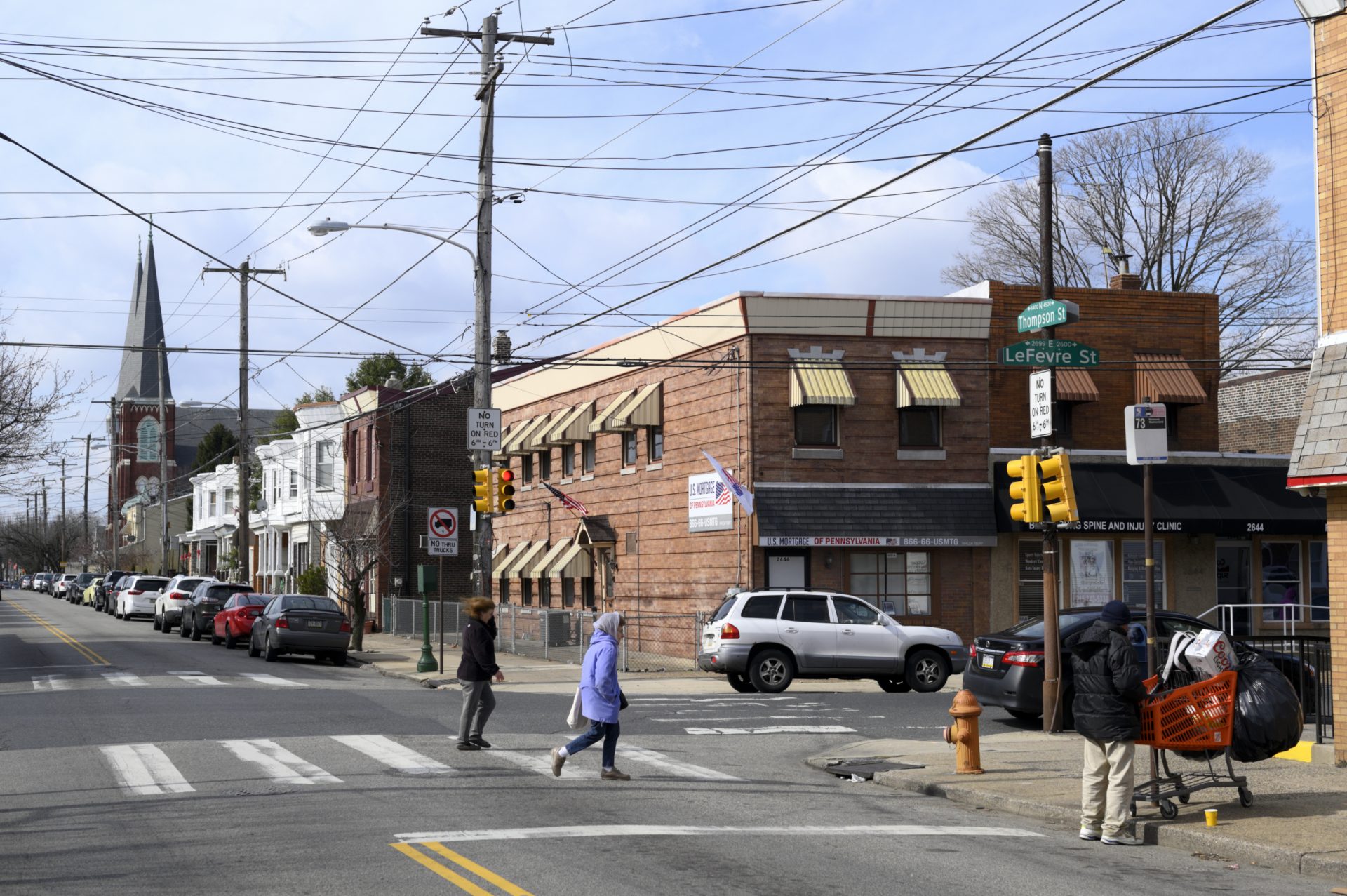 Life at the intersection of LeFevre and Richmond, two of the main streets in Bridesburg.