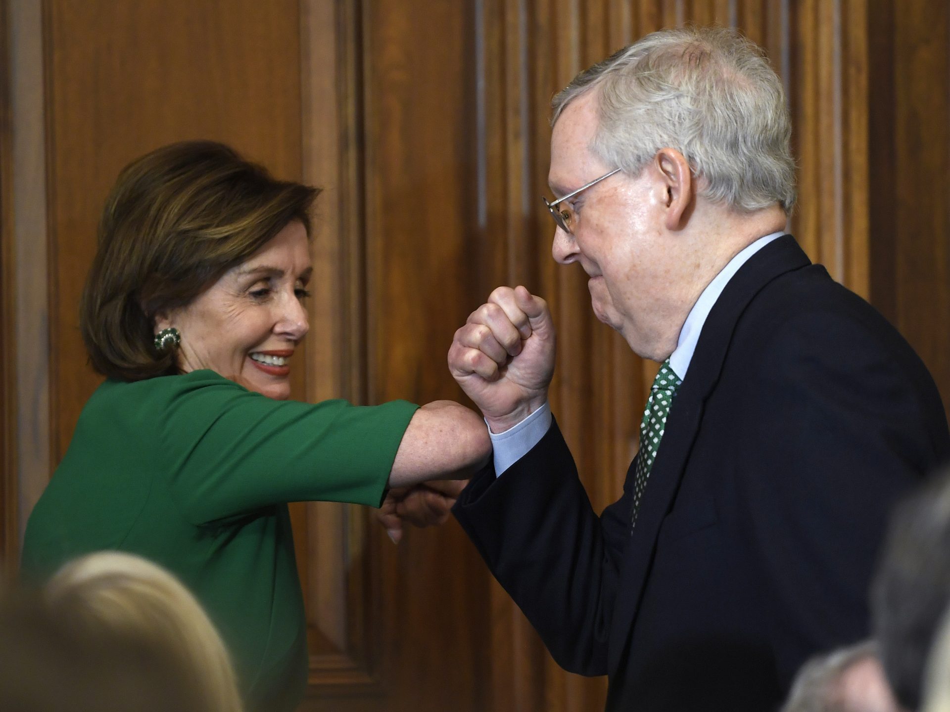 It is hoped for that House Speaker Nancy Pelosi and Senate Majority Leader Mitch McConnell can get the coronavirus legislation through their respective chambers through unanimous consent.