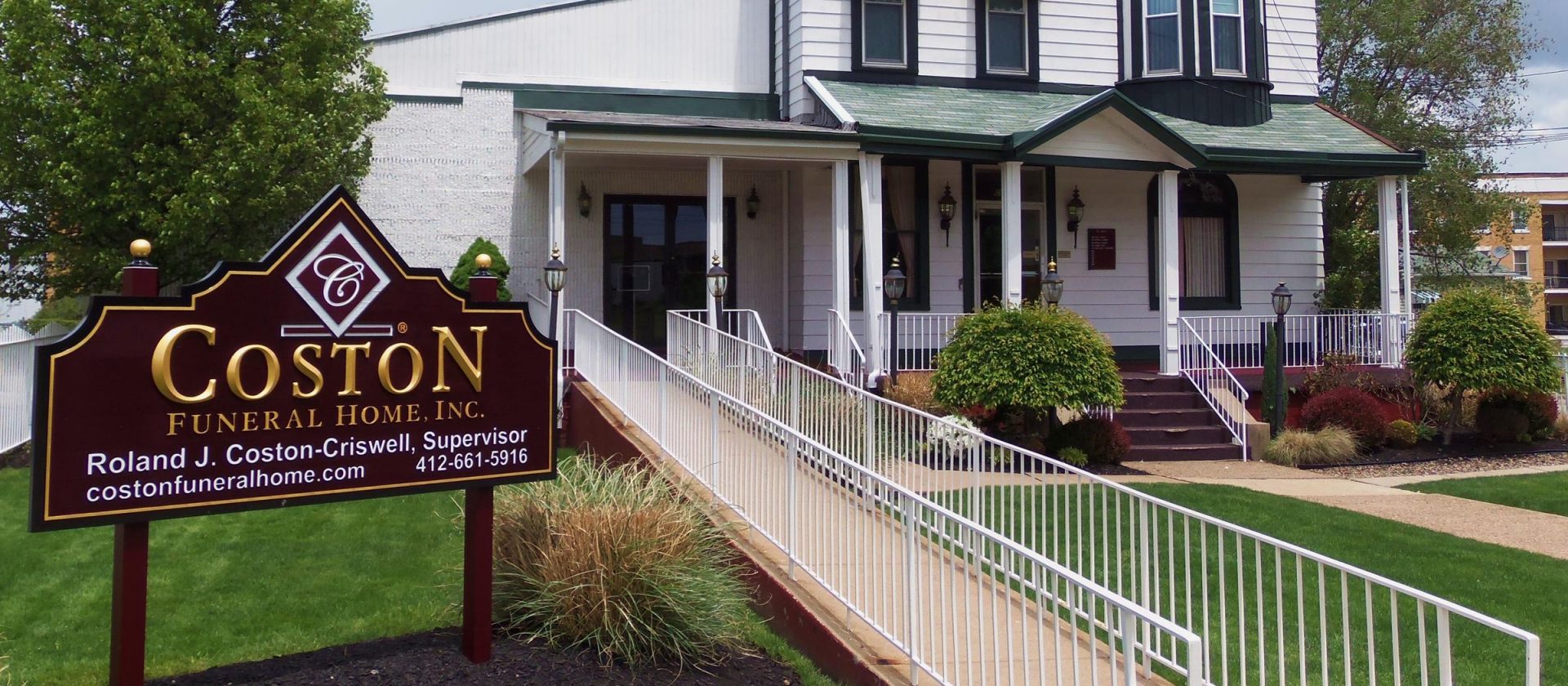 Coston Funeral Home's East Liberty location.