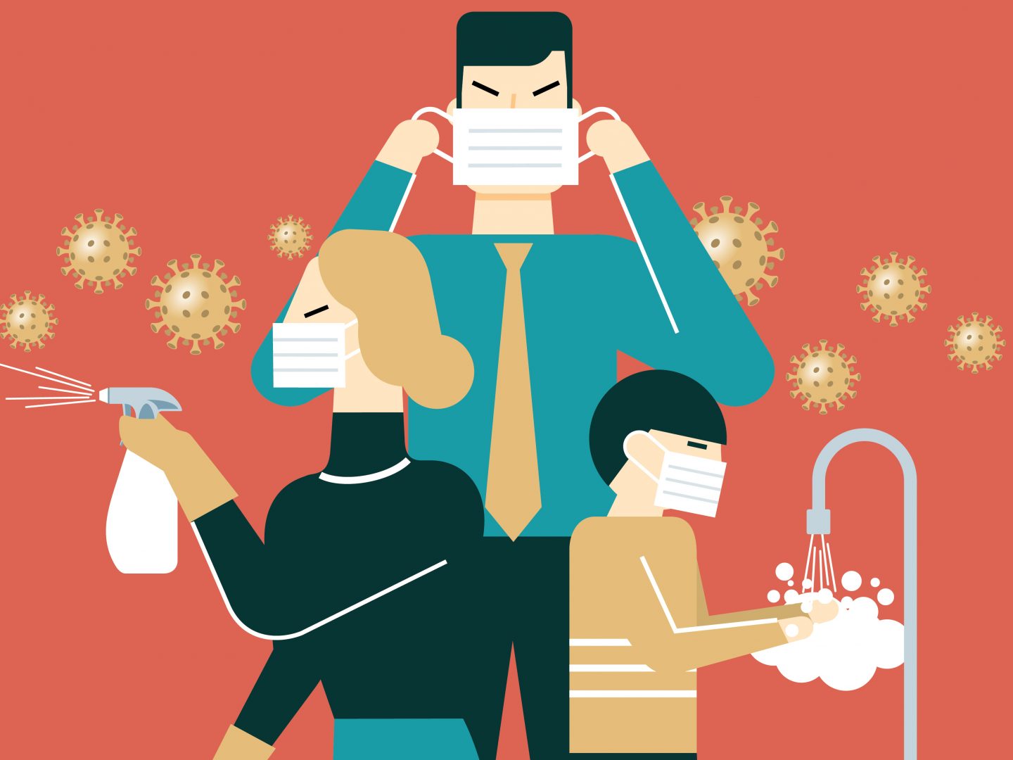 Aerosols, droplets, fomites What we know about transmission of COVID