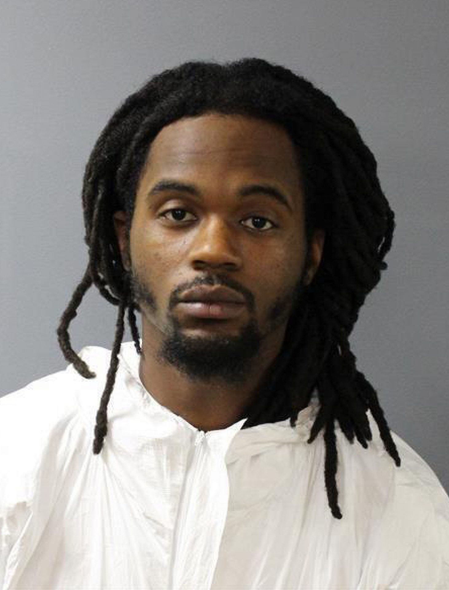 This undated image released by The Lebanon County, Pa., Correctional Facility shows Eric McGill, awaiting trial in a shooting case. McGill, a Pennsylvania inmate whose dreadlocks violated a county jail's haircut policy has been released from solitary confinement after more than a year, although his federal lawsuit is still pending. A federal magistrate judge on Wednesday, May 6, 2020, granted the request by McGill to withdraw his motion for a preliminary injunction, because the Lebanon County Correctional Facility adopted a religious exception to its dreadlocks ban and let him out of solitary on April 23.