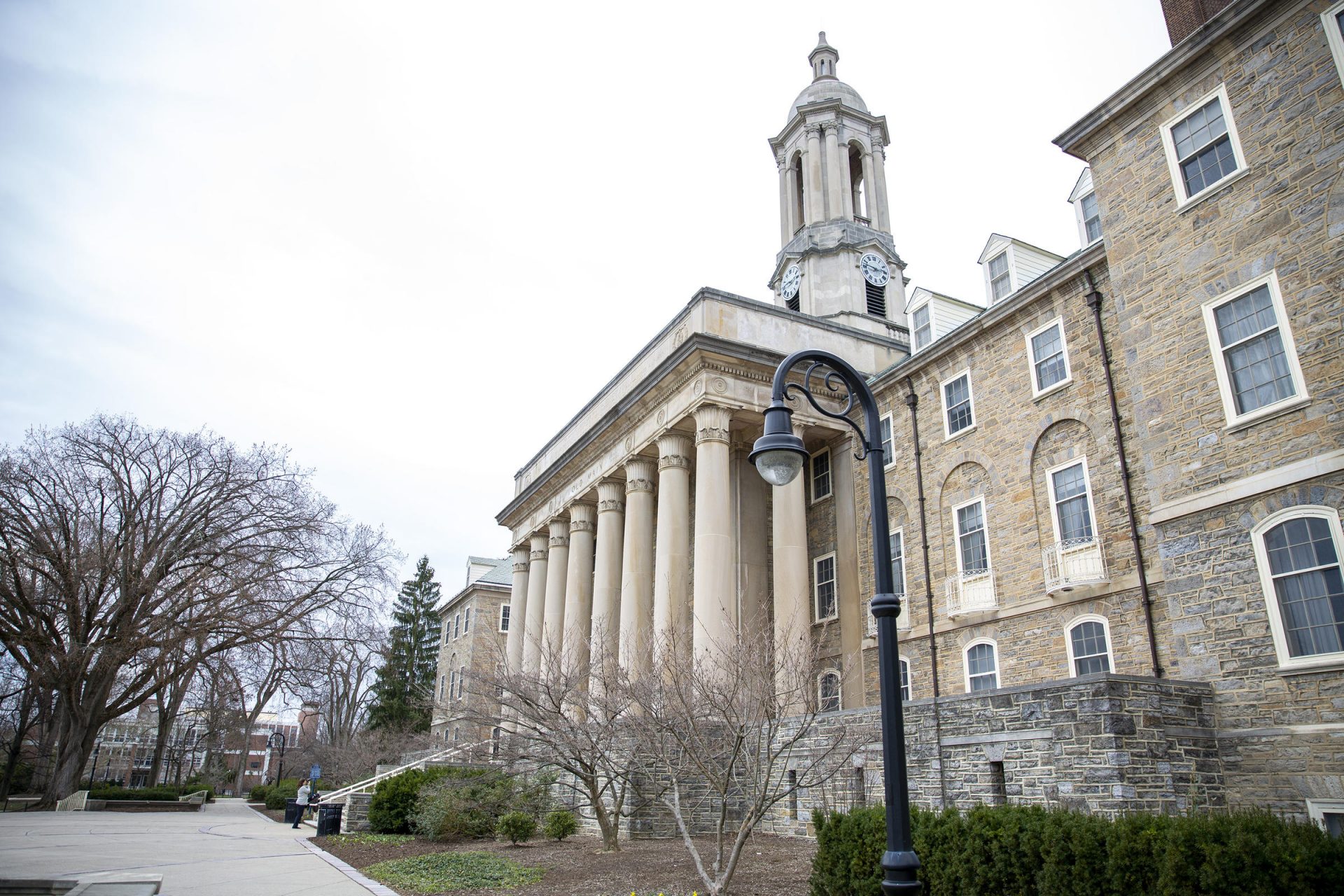 Old Main, the administration building, on Penn State's University Park campus