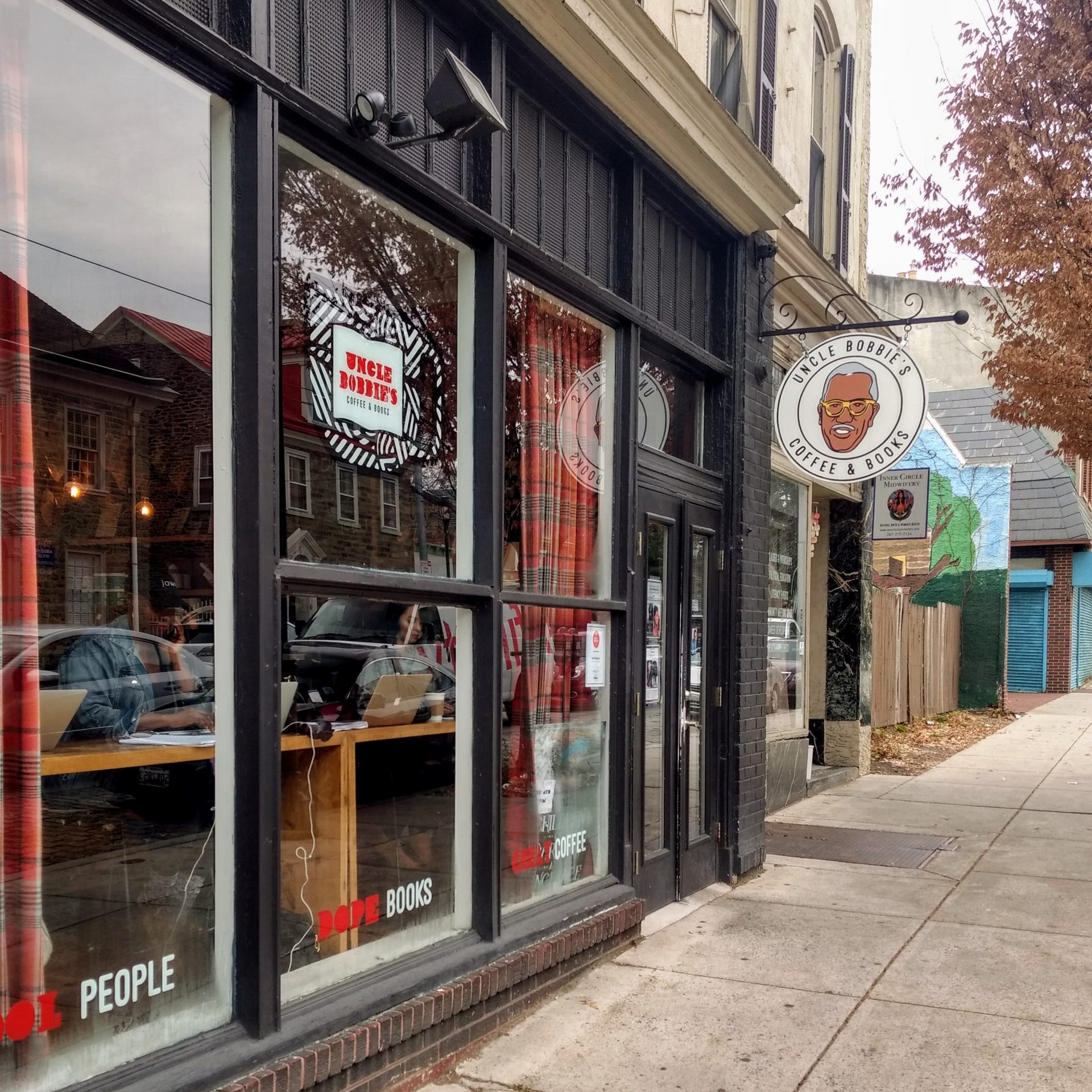 Uncle Bobbie’s Coffee & Books in Germantown. (