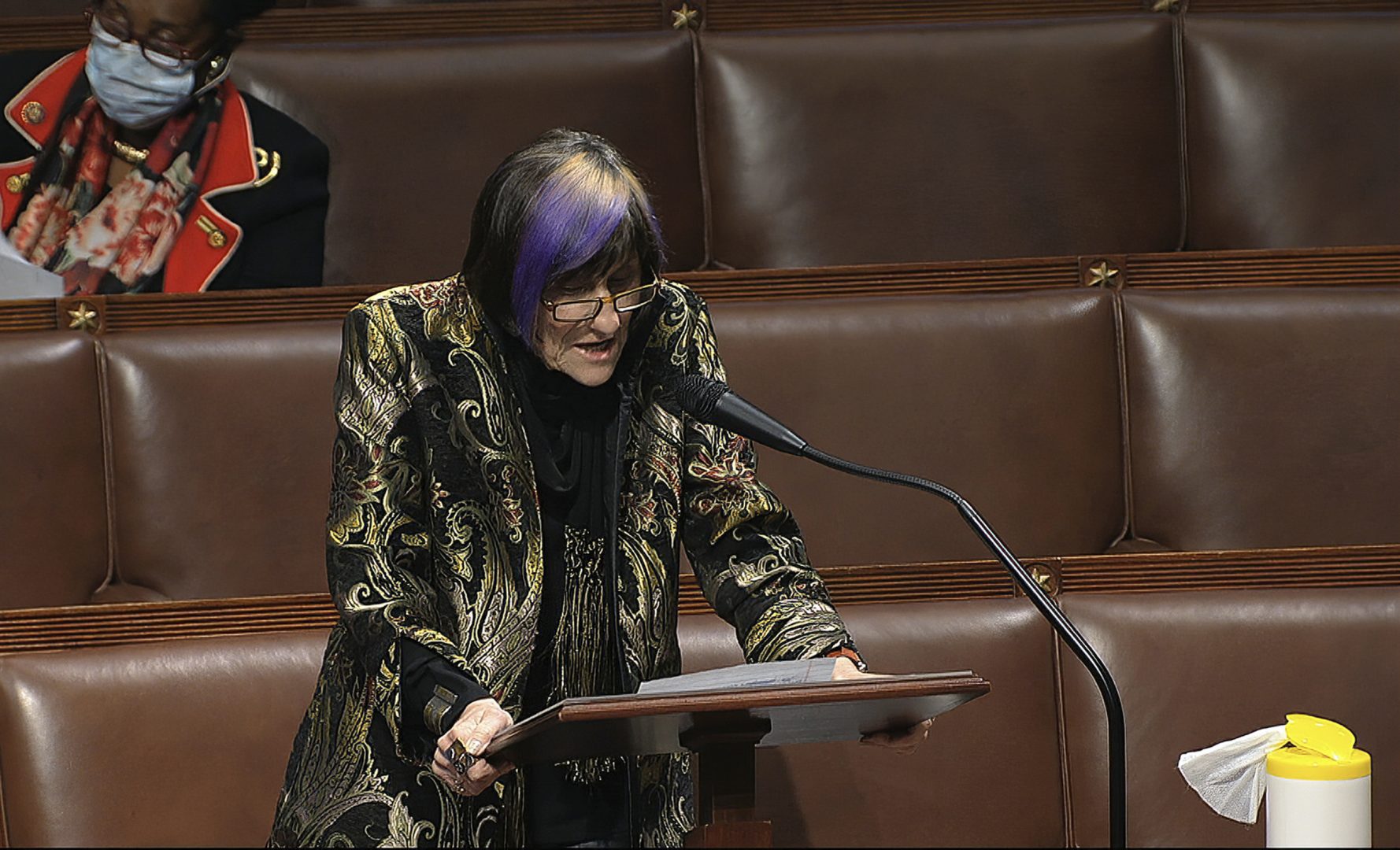 Rep. Rosa DeLauro of Connecticut is one of the progressive Democrats pushing to expand some of the safety net programs created since the coronavirus pandemic.