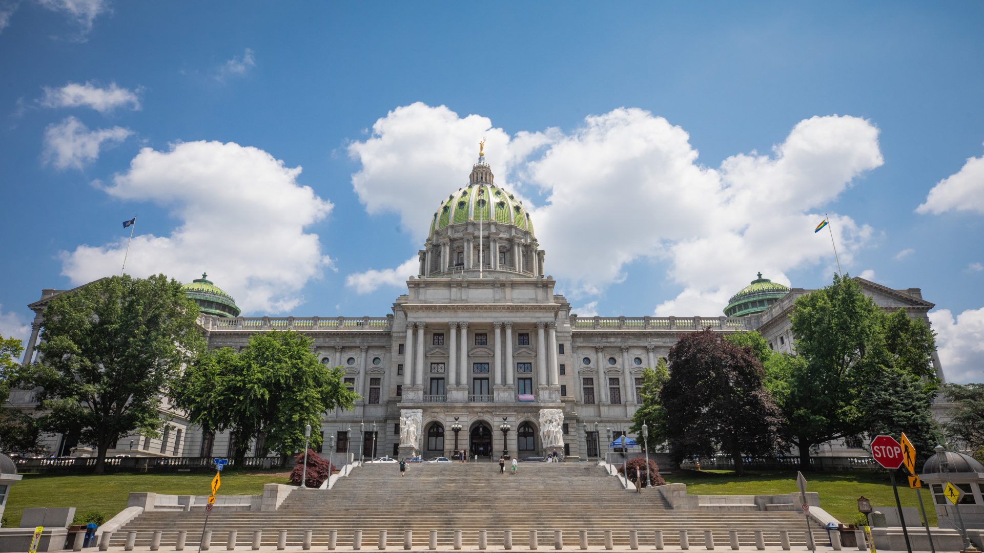 The Pennsylvania State Capitol building on Monday, June 22, 2020.