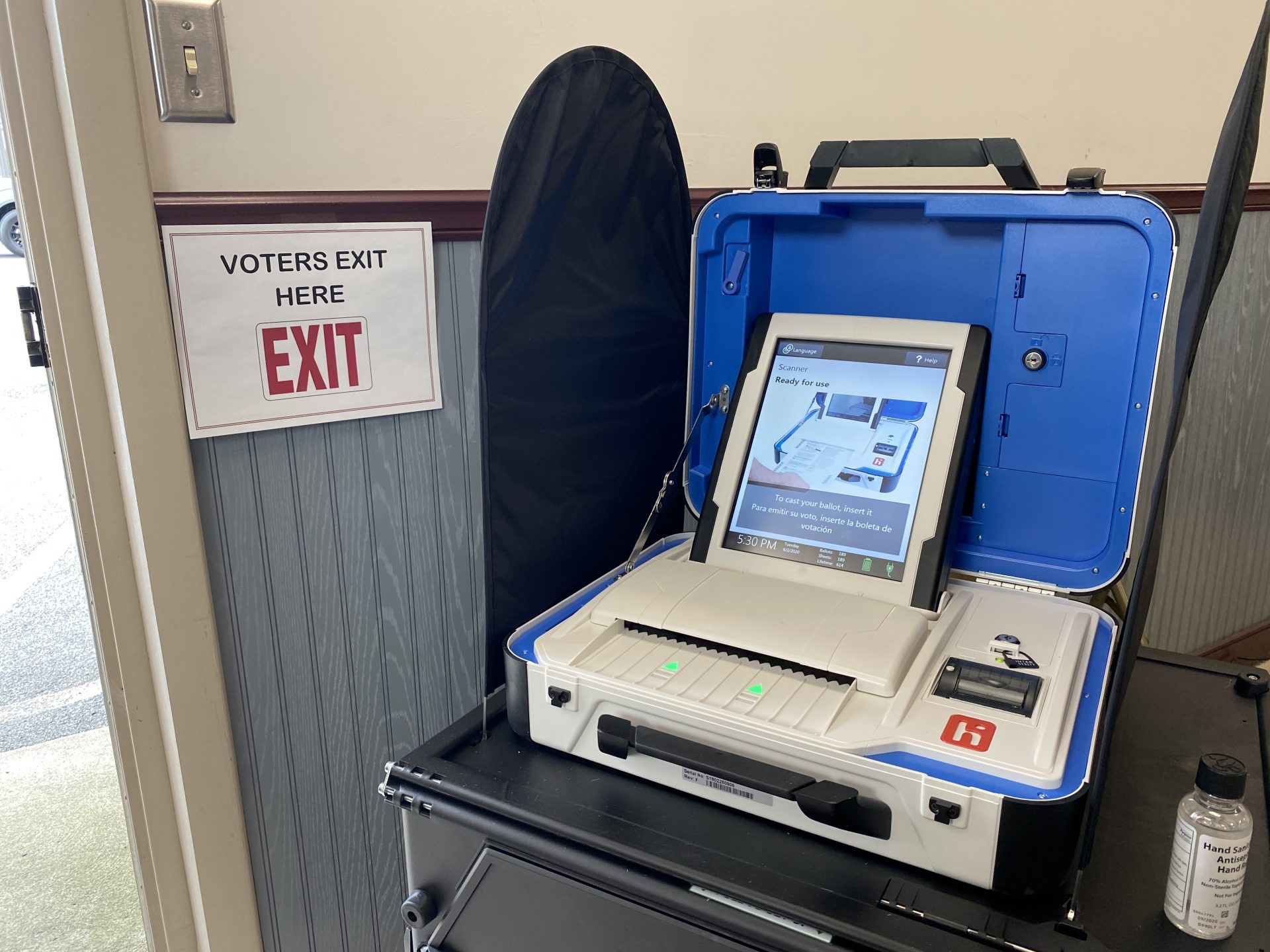 The voting machines at the Mount Joy Borough Municipal Office were among those having issues on June 2, 2020.