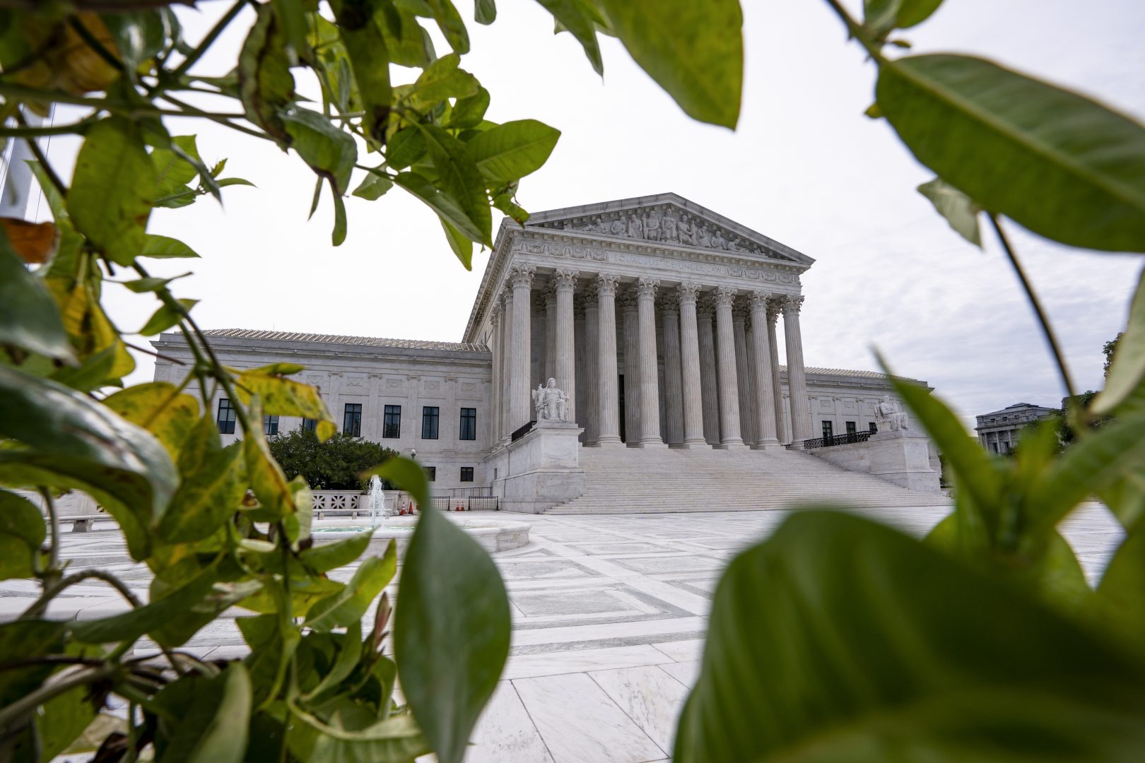 The Supreme Court is seen in Washington. 