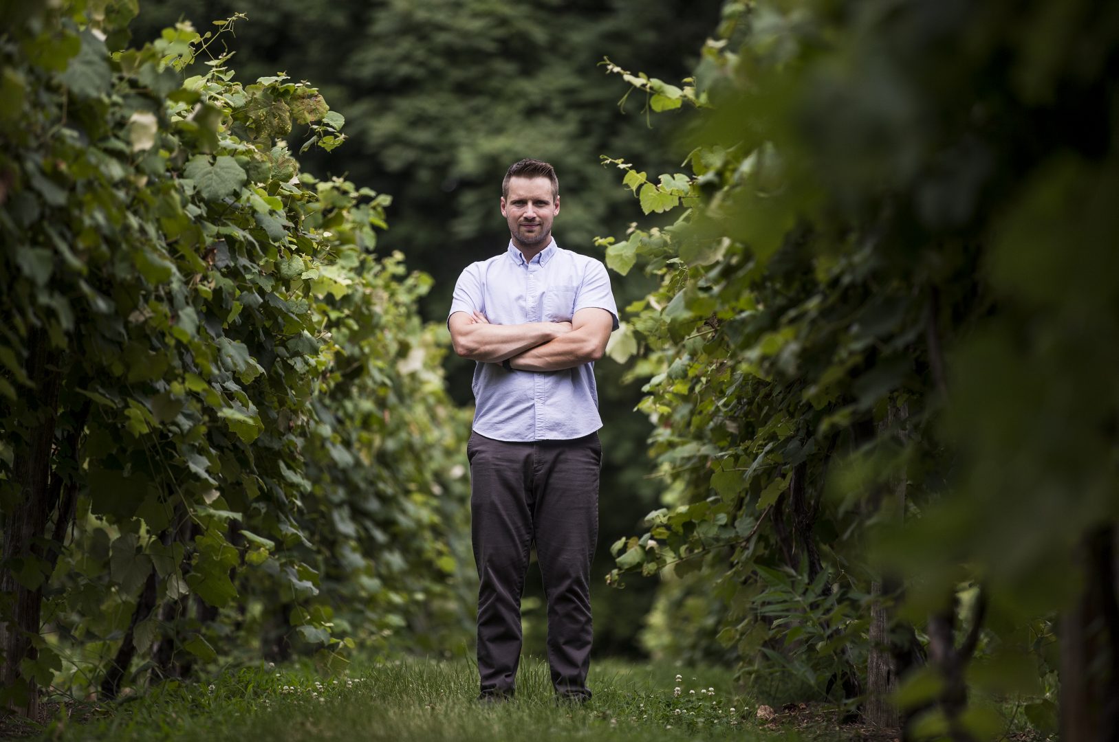 Jonas Nissley of Nissley Vineyards. July 16, 2020 Sean Simmers | ssimmers@pennlive.com