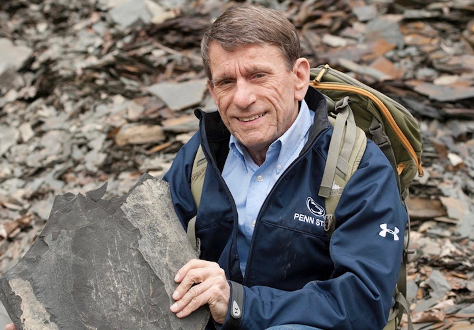 Terry Engelder, professor emeritus of geosciences at Penn State, calculated how much natural gas could be tapped into using unconventional drilling in the Marcellus Shale region.