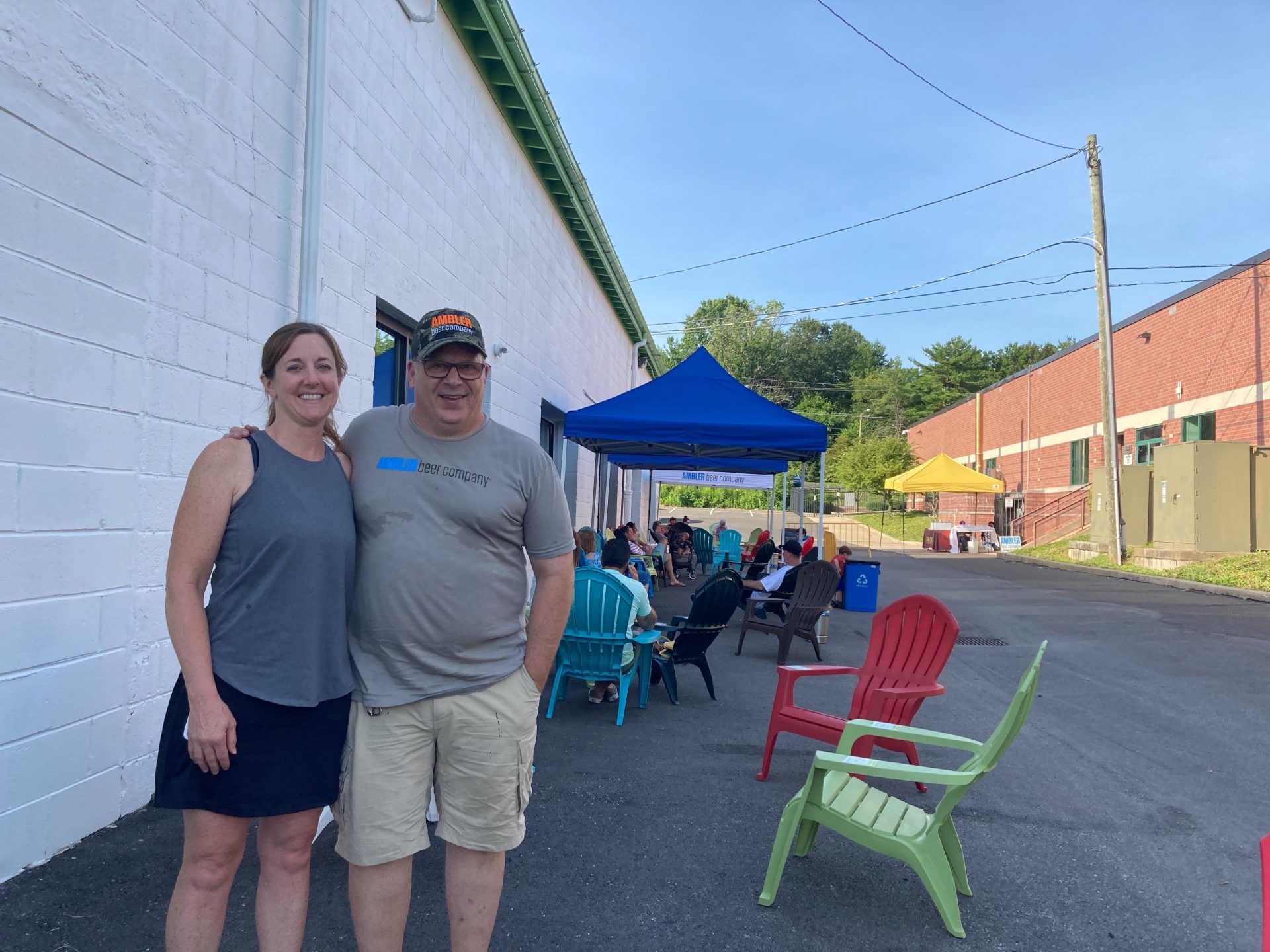 Liz and Doug Buddle own Ambler Brewing Company in Ambler, Pennsylvania. They have had to make multiple adjustments to their business operation to try and keep earning revenue during the pandemic.