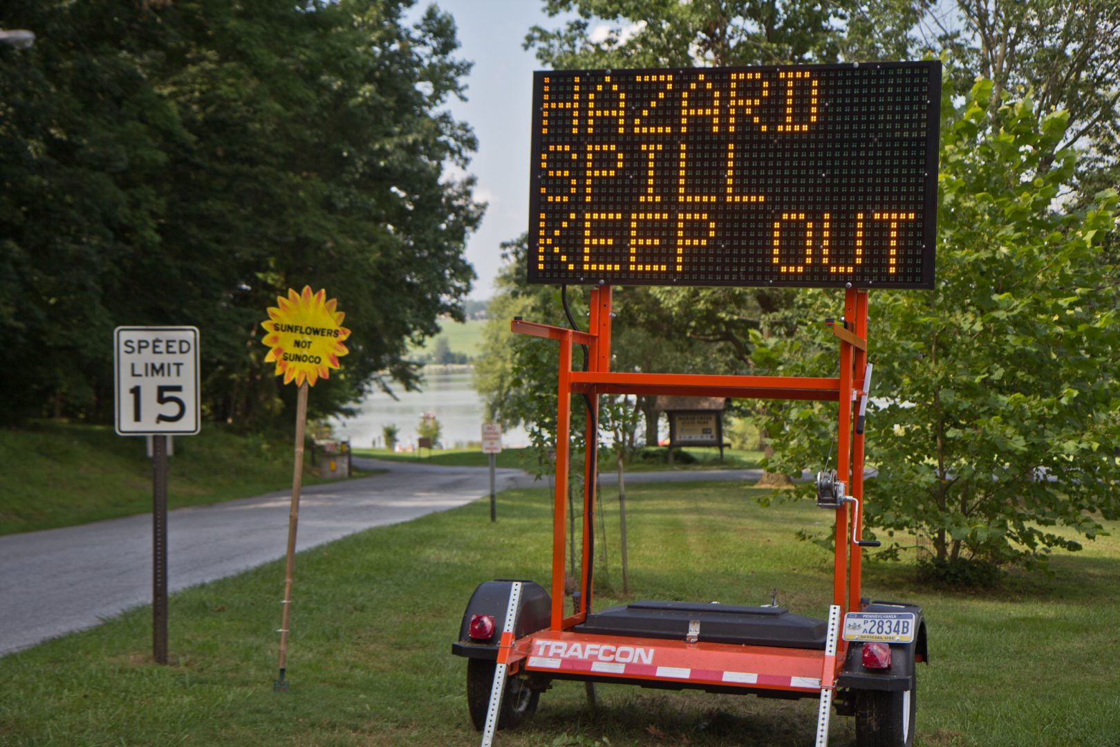 Paddle protest at Marsh Creek Lake calls for Mariner East shutdown - StateImpact Pennsylvania