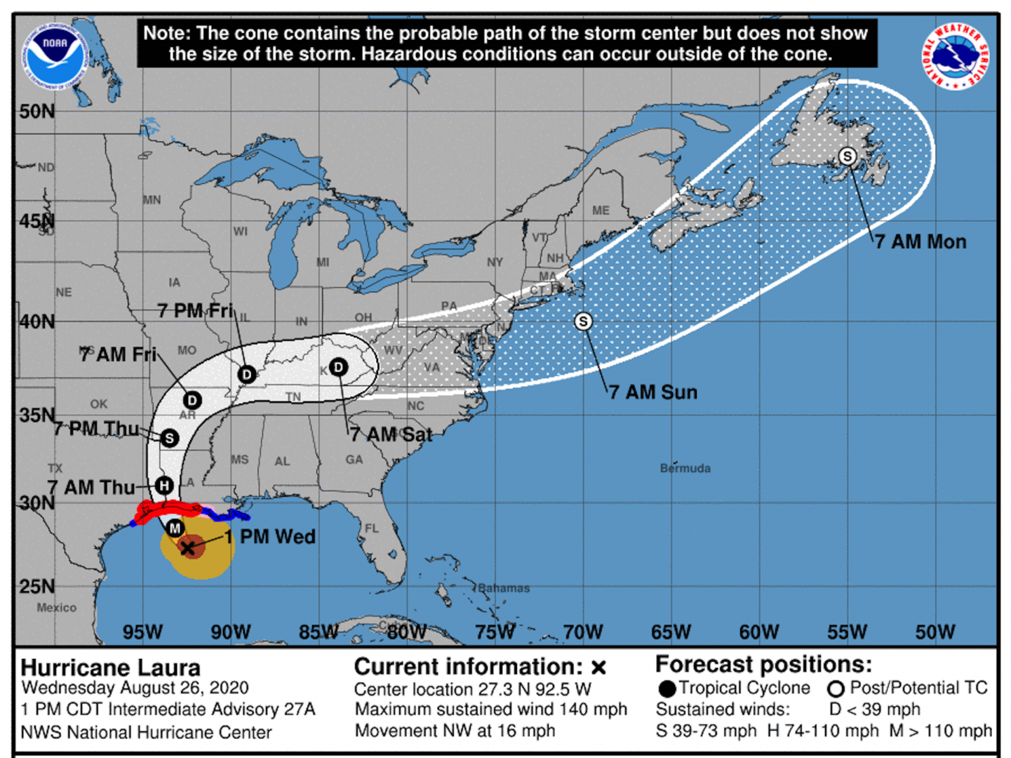 Hurricane Laura comes ashore threatening ‘unsurvivable’ storm surge | WITF