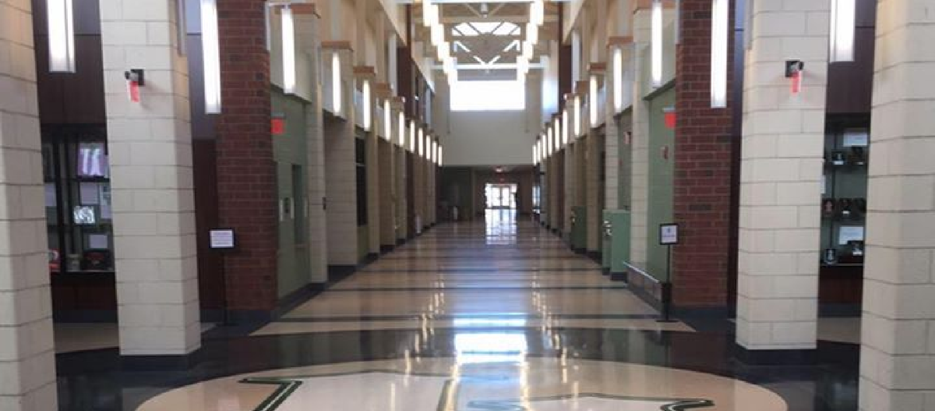 FILE PHOTO: Empty halls at Lewisburg Area High School. The state Department of Health is recommending schools in Union County use remote learning only – for at least the first few weeks of the academic year.
