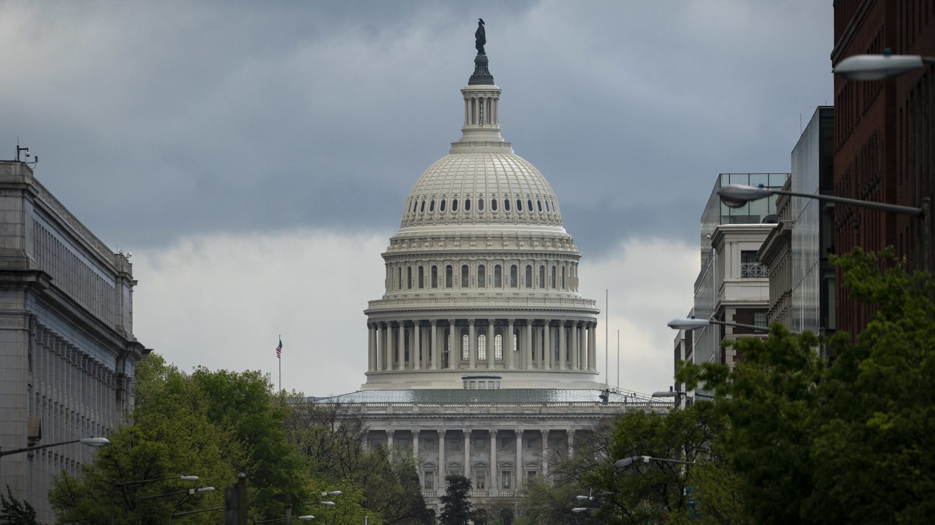 The U.S. Capitol is seen on April 13.