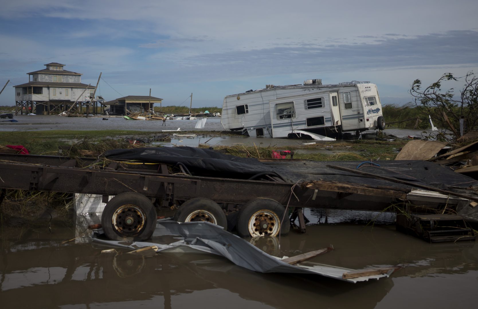 FEMA assesses damage from Hurricane Laura, taking COVID19 precautions
