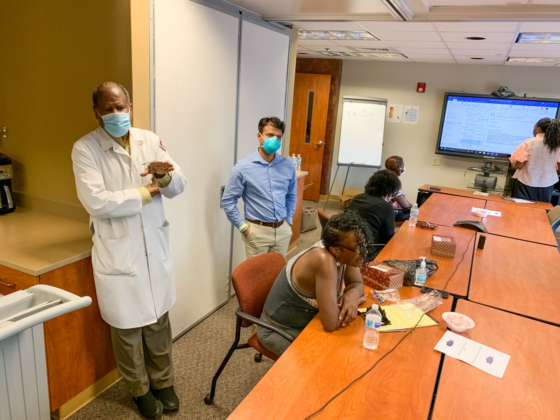 Dr. Vladimir Berthaud and Dr. Rajbir Singh are leading a COVID-19 vaccine trial site at Meharry Medical College in Nashville, starting with the Novavax vaccine in October. They're just now beginning the recruitment process, starting with a presentation to Dr. Berthaud's long-time HIV patients.