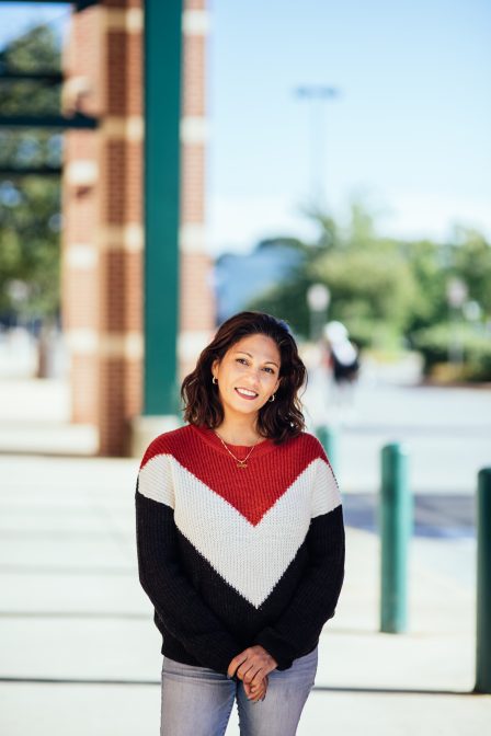 Patricia Zapata worked on the front lines of hurricane relief before moving to York. (Dani Fresh/WHYY)