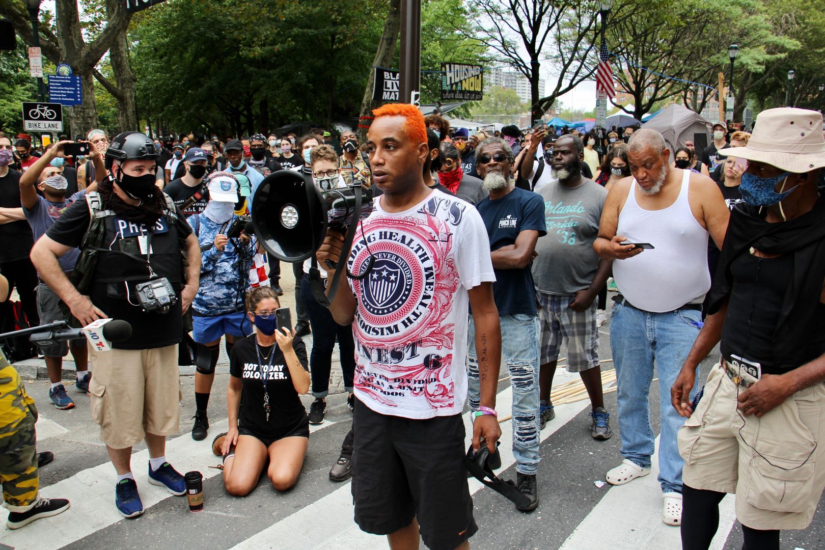 ‘I’m not gonna just walk away’ Philadelphia homeless encampment