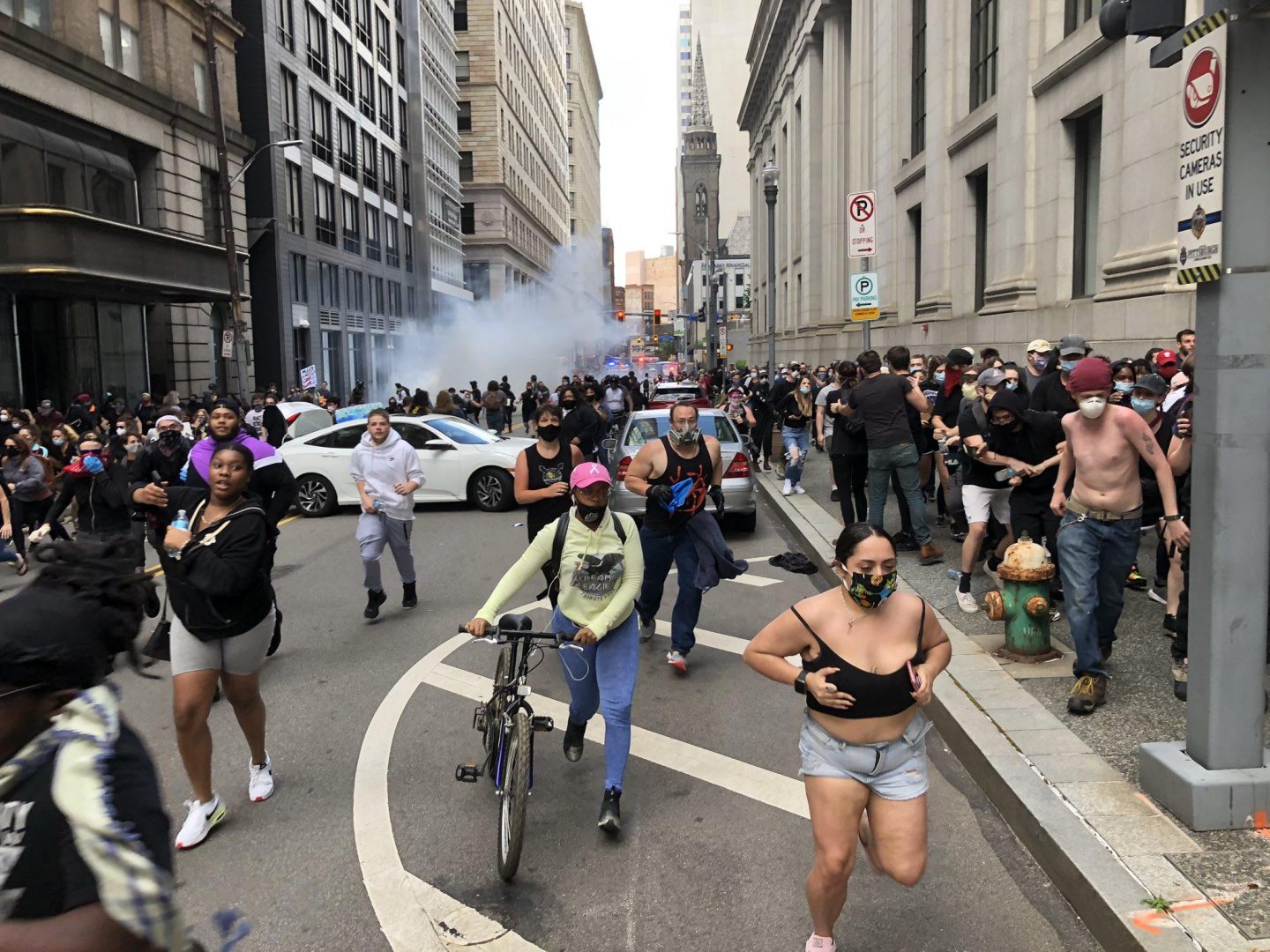 The U.S. Attorney's Office for Western Pennsylvania has charged 10 people in connection with the May 30 Black Lives Matter protest that took place in downtown Pittsburgh and ended in confrontations between marchers and police.
