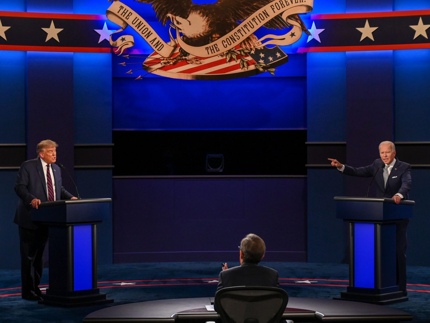 First Trump Biden Debate Ends With Many Insults Little Substance Witf