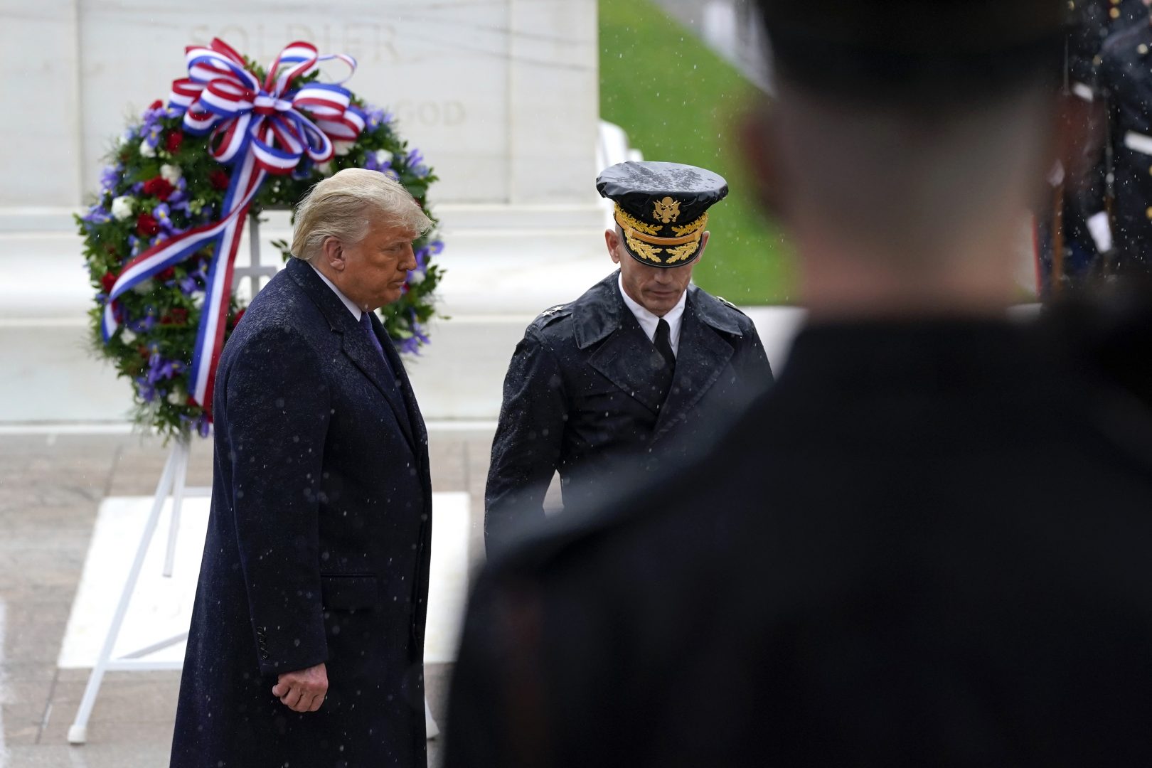 President Trump makes no remarks during Veterans Day observance | WITF
