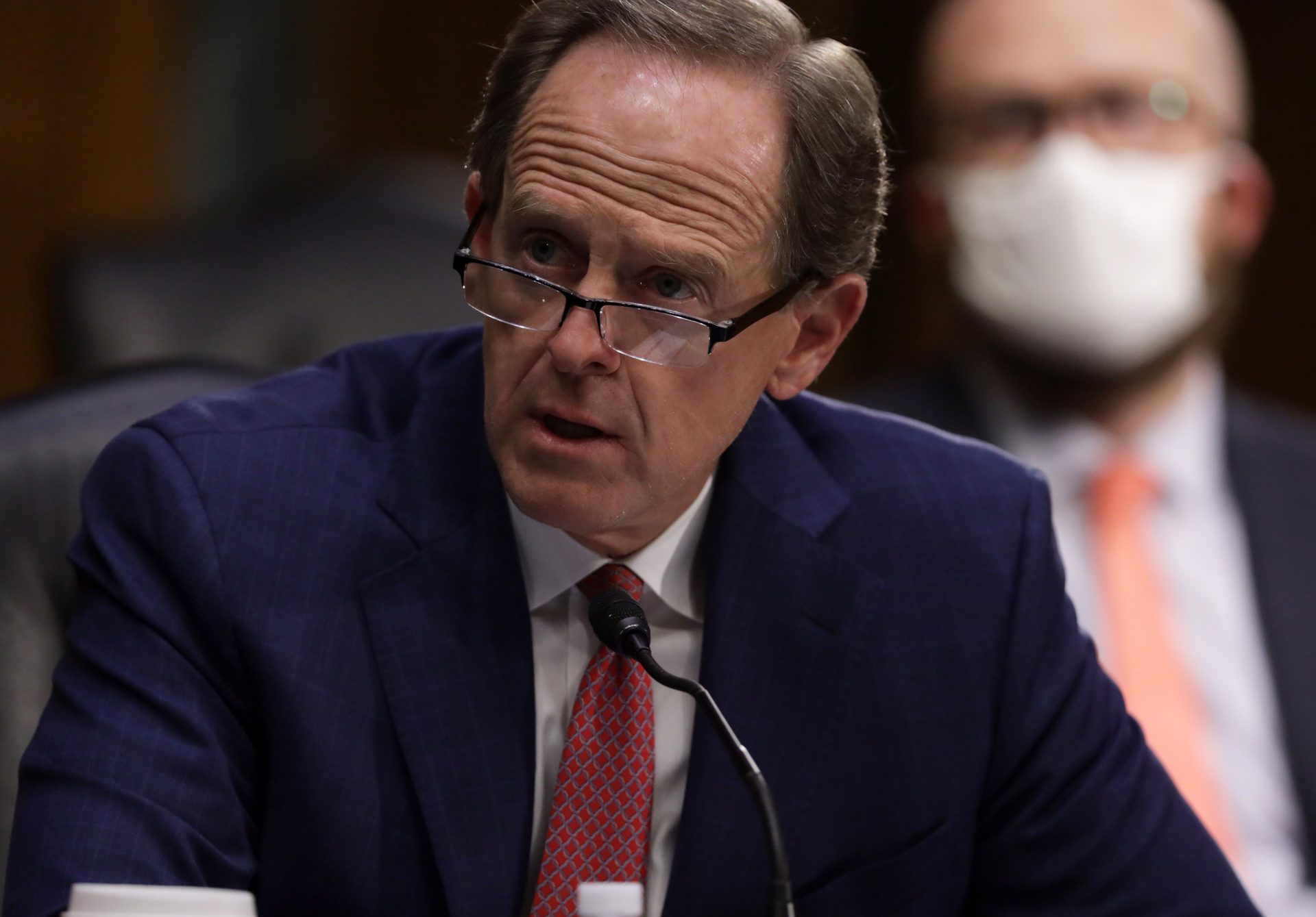 Republican Sen. Pat Toomey of Pennsylvania, seen here during a confirmation hearing in May, urged President Trump to accept the outcome of the presidential election.