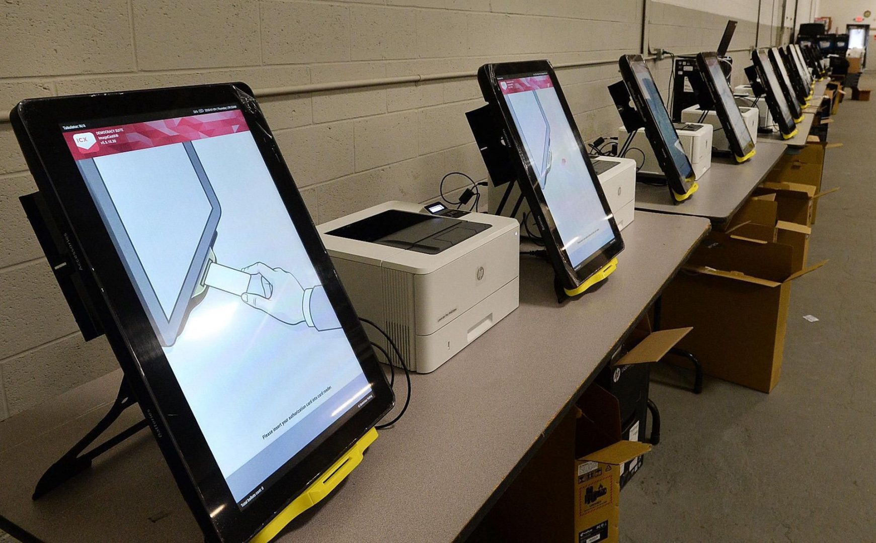 Erie County is one of 14 Pennsylvania counties that use machines from Dominion Voting Systems.