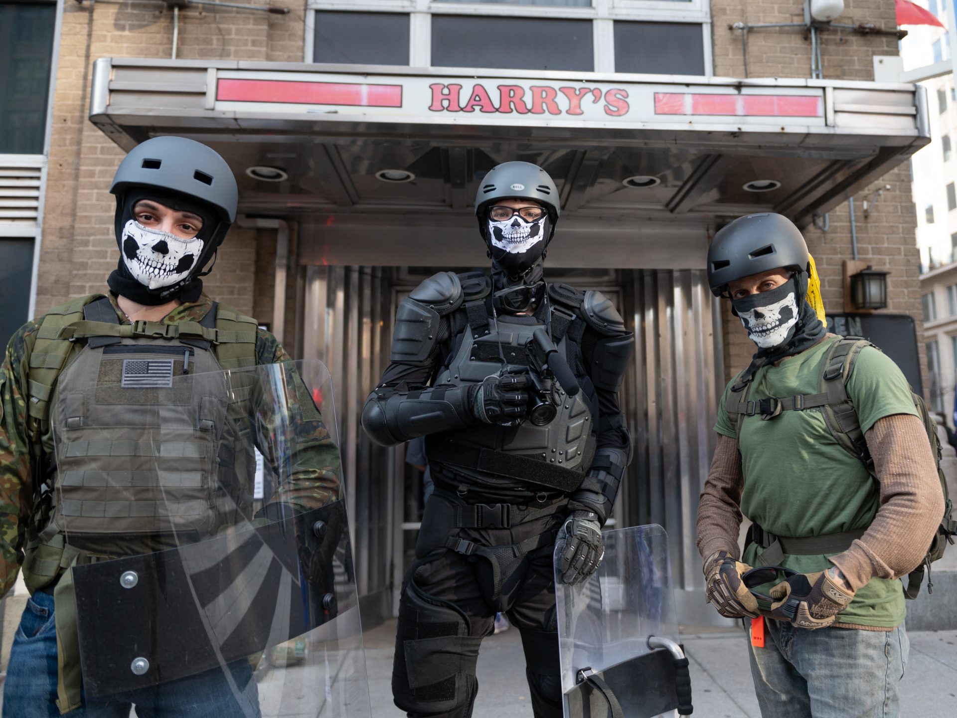 The Million MAGA March drew thousands of President Trump's supporters, including members of far-right groups such as the Proud Boys, Patriot Front and others, to Washington, D.C., last month.