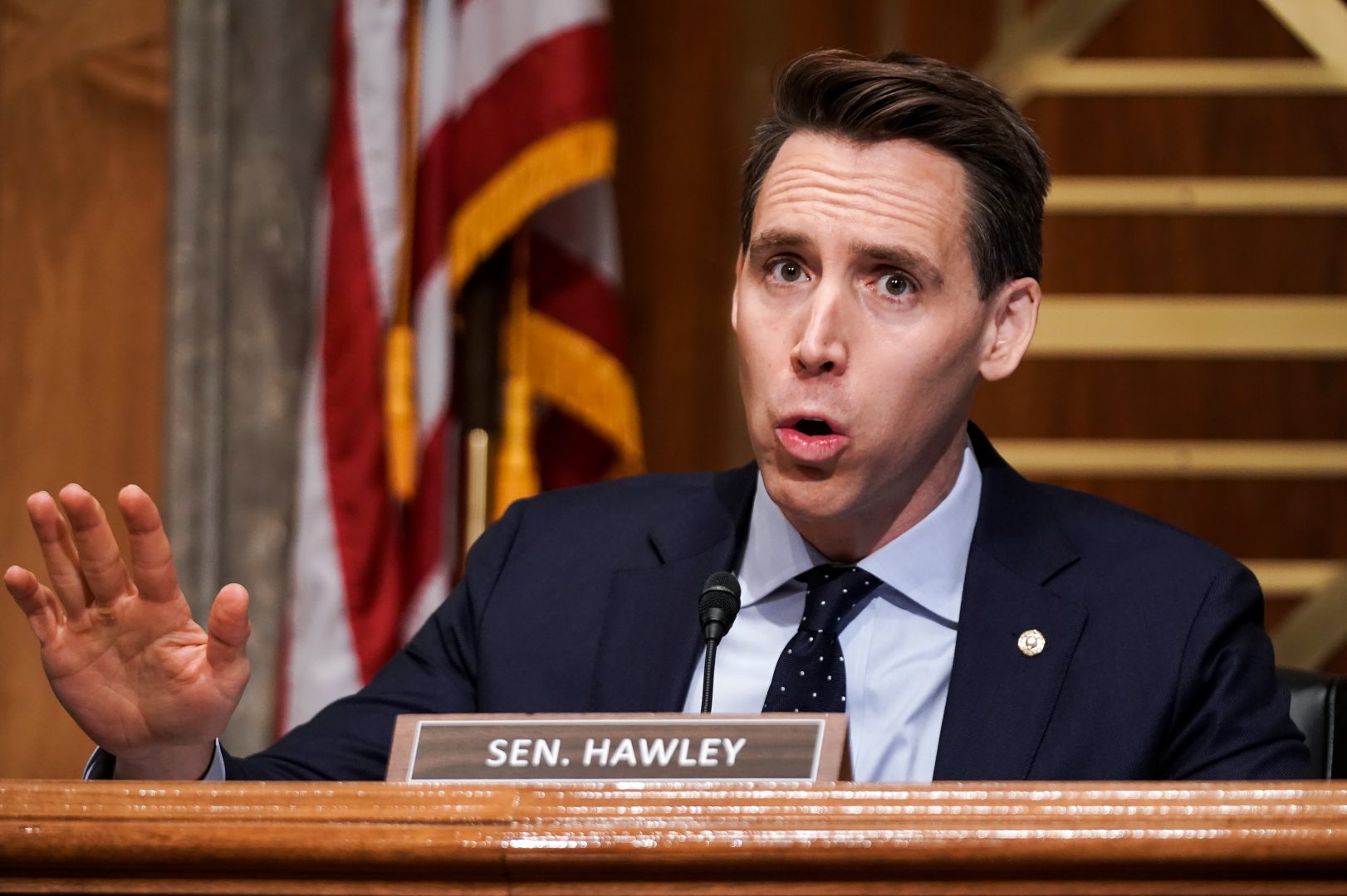 Sen. Josh Hawley, R-Mo., seen here during a Dec. 16 hearing, has said he plans to object to the certification of President-elect Joe Biden's victory during the joint session of Congress on Jan. 6.
