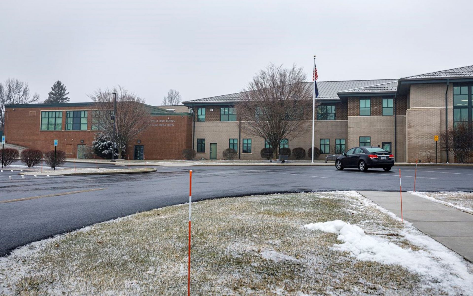 Biglerville High School and Upper Adams Middle School, in Adams County. January 26, 2021.