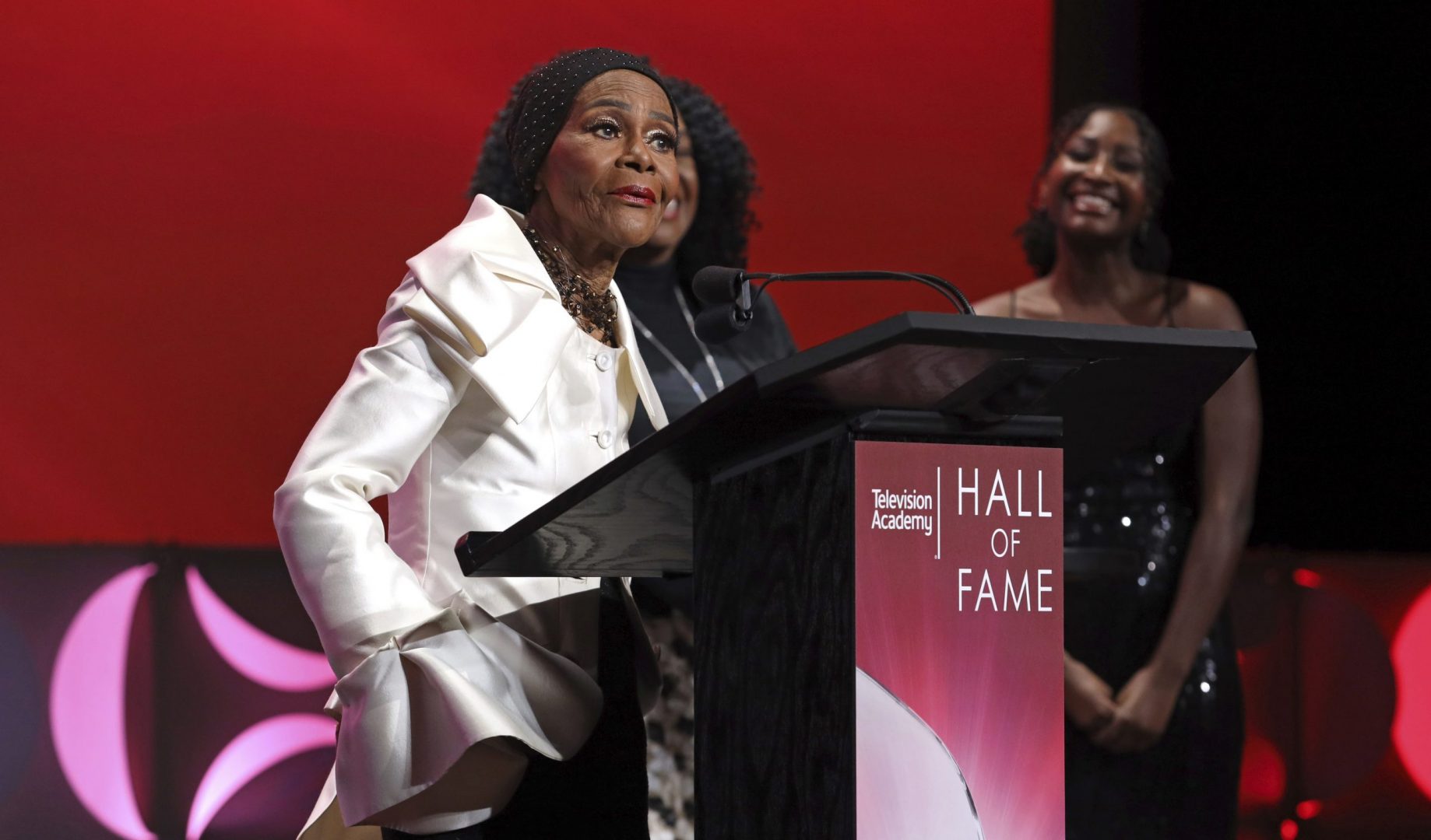 Cicely Tyson is inducted into the Television Academy Hall of Fame on Tuesday, Jan. 28, 2020 at the Television Academy's Saban Media Center in North Hollywood, Calif. 