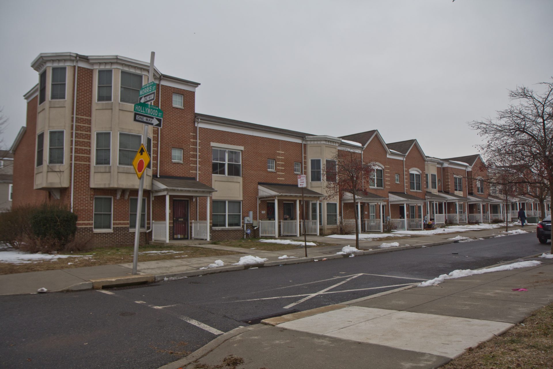 he intersection of the 2900 block of Morris Street and the 1700 block of South Hollywood Street in South Philadelphia, where 15-year-old Darius Winters was fatally shot on Monday, Feb. 8, 2021. (