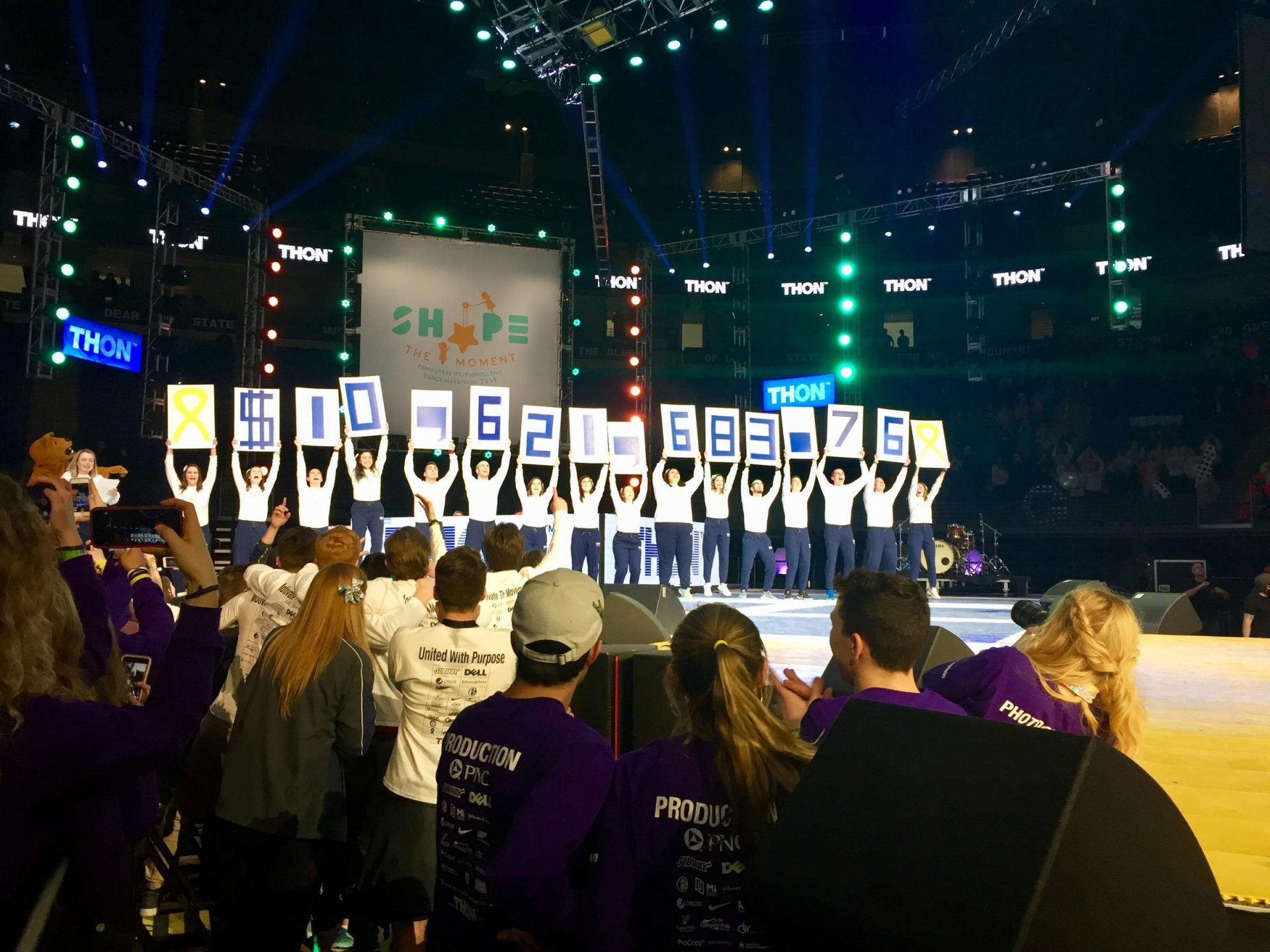 Penn State's THON raised more than $10 million for pediatric cancer in 2019.