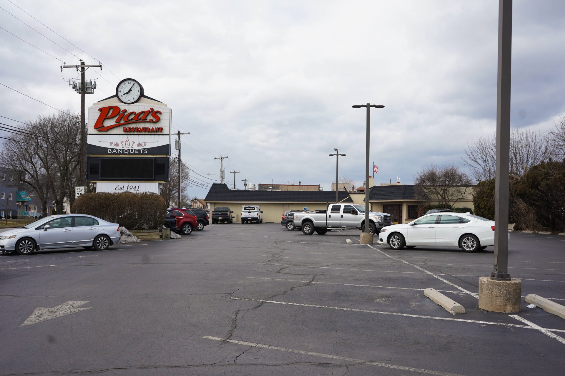 The Howard House once stood in what is now the parking lot of a local restaurant. 