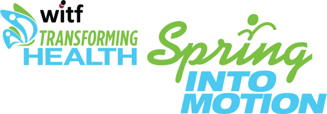 Transforming Health and Spring Into Motion logos