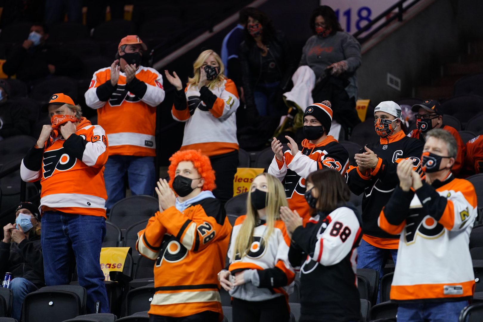 At long last, Flyers fans return to the Wells Fargo Center