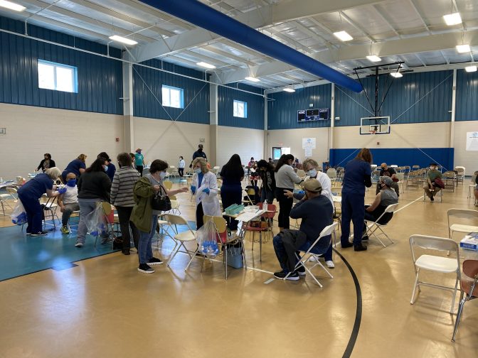 Olivet Boys and Girls Club vaccination