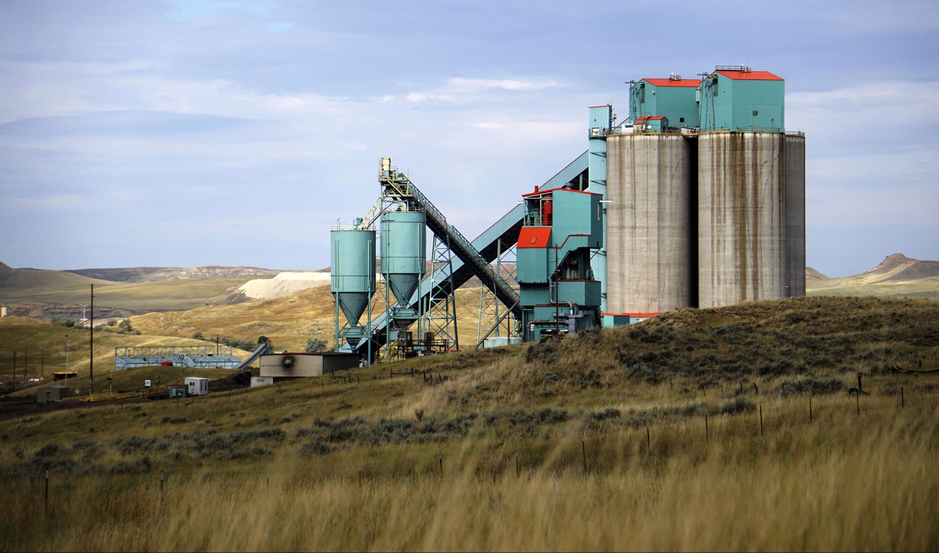 This Sept. 6, 2019 file photo, shows the Eagle Butte coal mine just north of Gillette, Wyo. While most states pursue ways to boost renewable energy, Wyoming is doing the opposite with a new program aimed at propping up the dwindling coal industry by suing other states that block exports of Wyoming coal and cause Wyoming coal-fired power plants to shut down. 