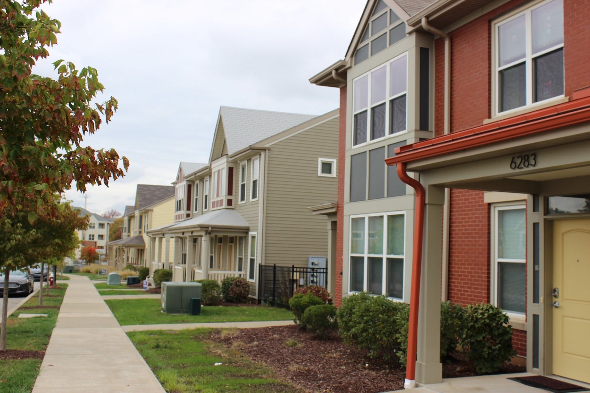 Houses in Pittsburgh.