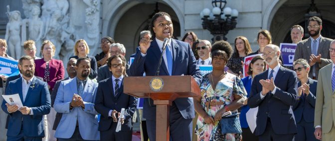 “The fact that we haven’t gotten this bill done is what so frustrates people about politics,” Rep. Malcolm Kenyatta (D., Philadelphia), one of three openly LGBTQ people serving in the legislature, said Tuesday on the steps of the Capitol.