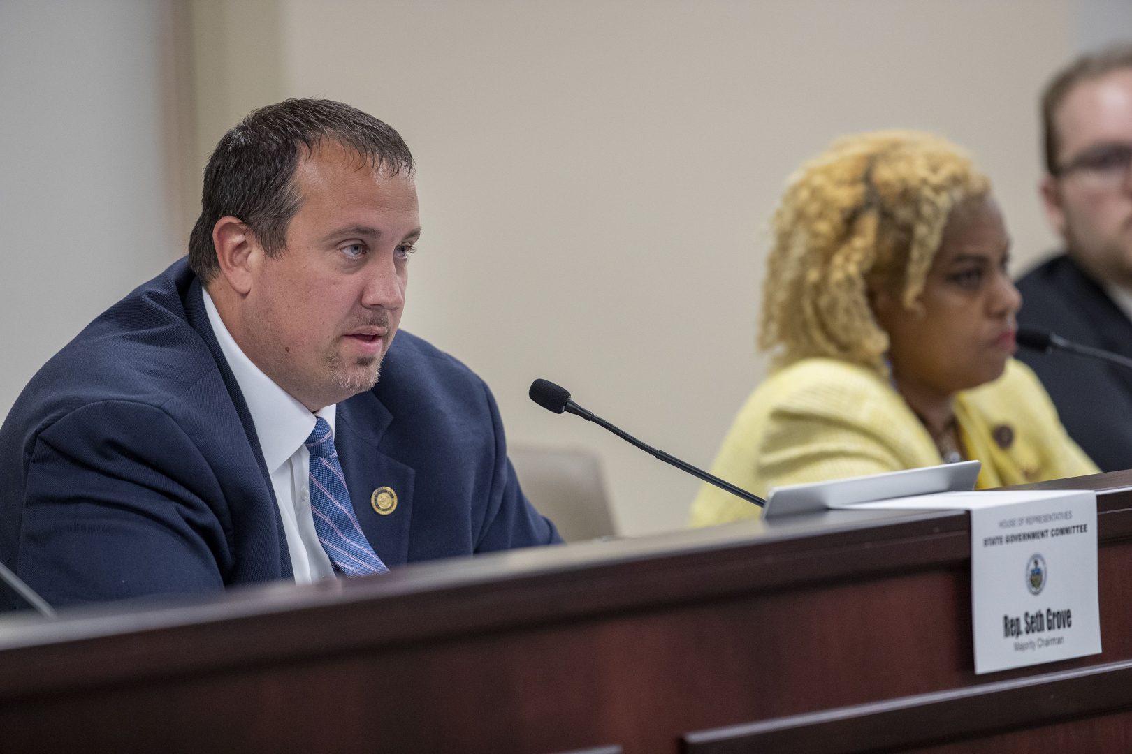 The state's next congressional map will begin its journey through the legislature in the House and Senate State Government Committees, chaired by Rep. Seth Grove (pictured) and Sen. David Argall.