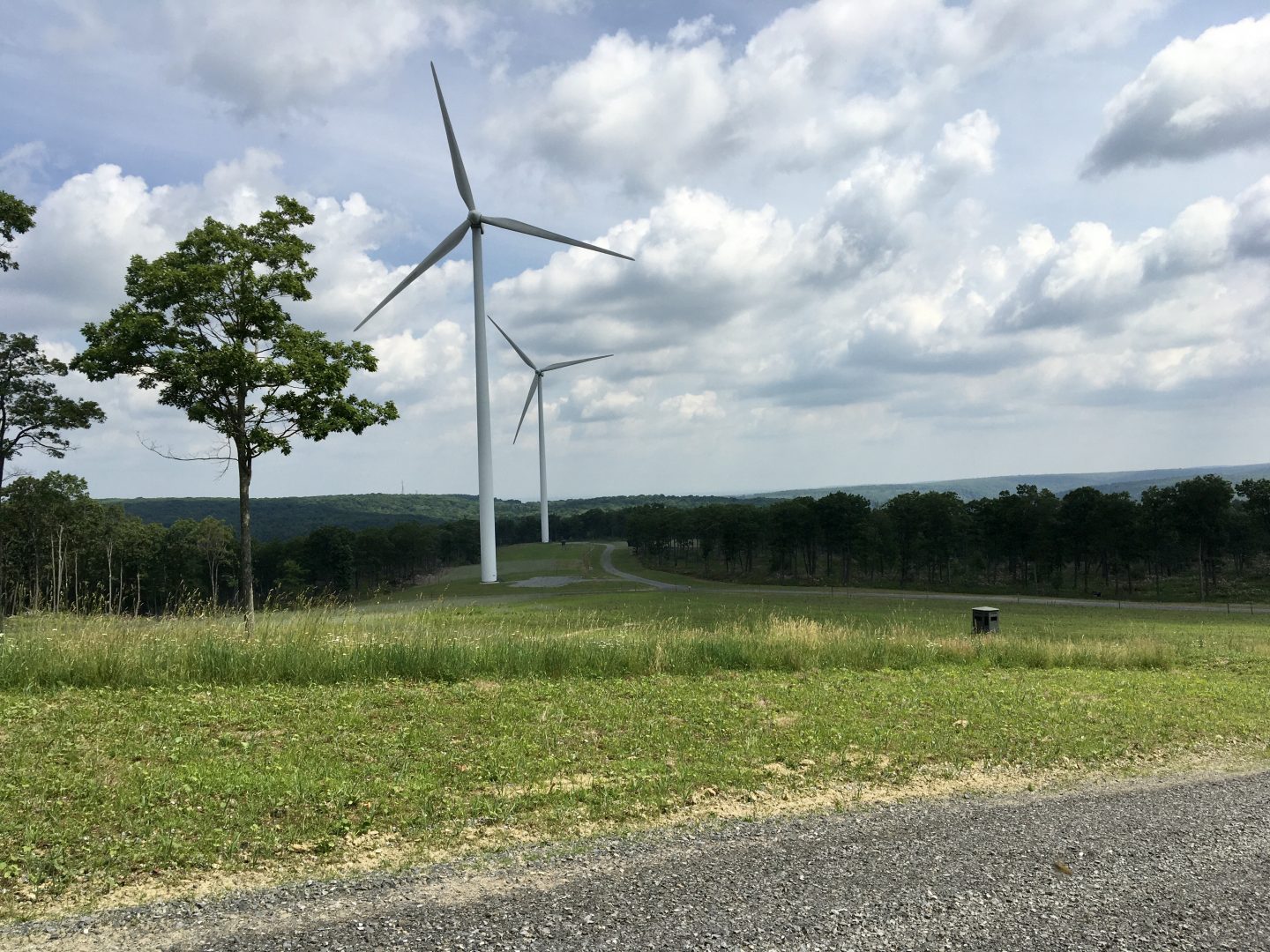 Turbines that are part of the Sandy Ridge Wind Farm in Centre and Blair counties. Wind energy is one option for electricity consumers in Pennsylvania.