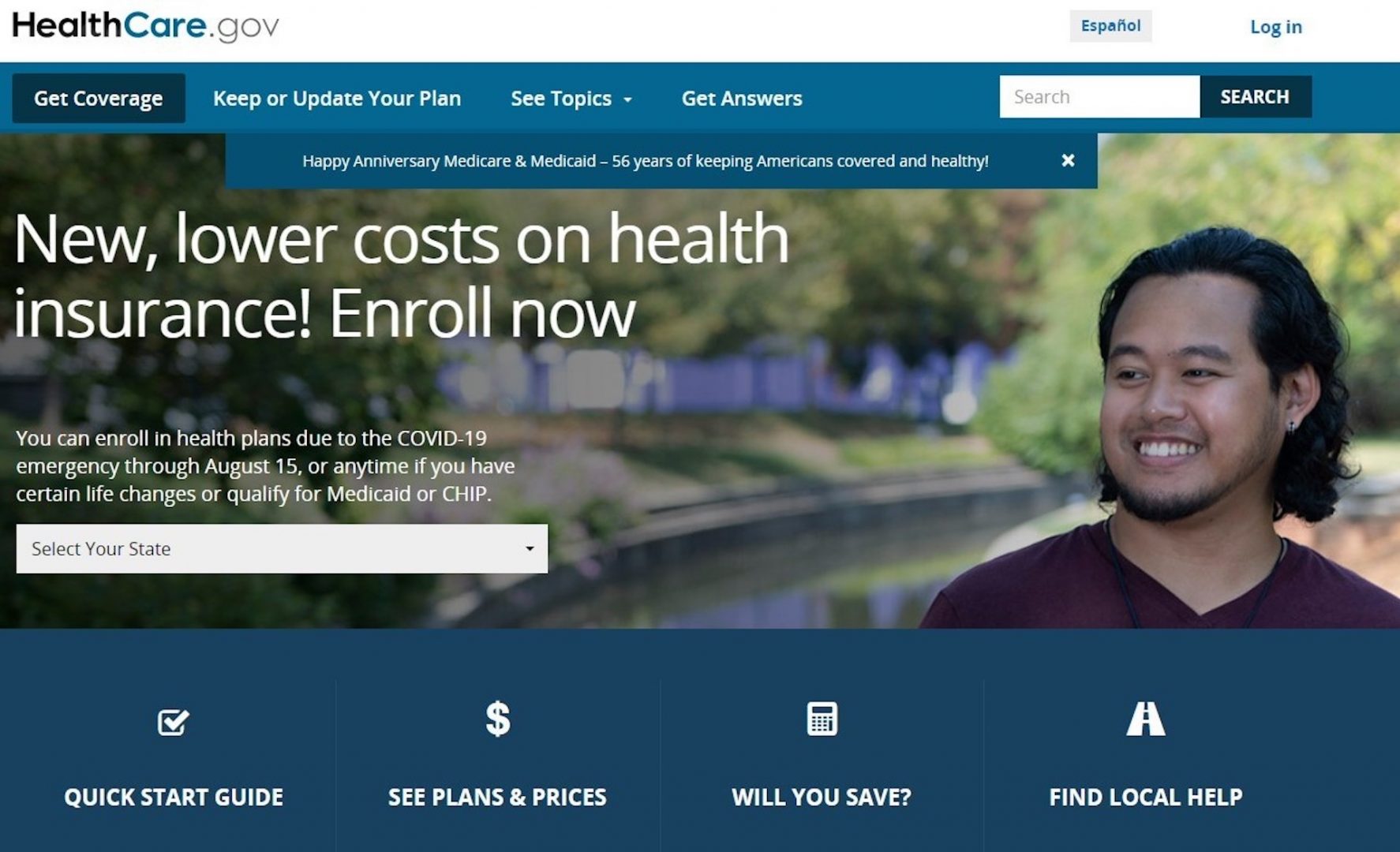 A special open enrollment period on all Affordable Care Act marketplaces, including on the federal insurance exchange, Healthcare.gov, runs until August 15. Many people qualify for free or low-cost plans.