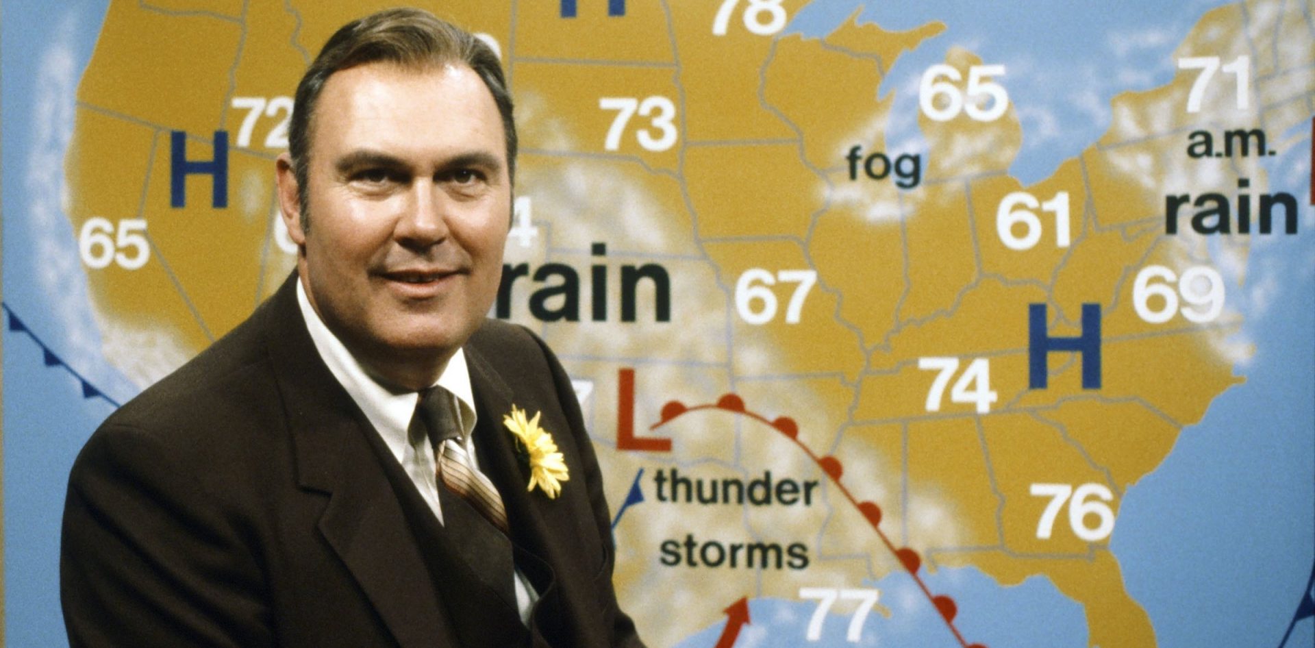Willard Scott became the Today show's weatherman in 1980
