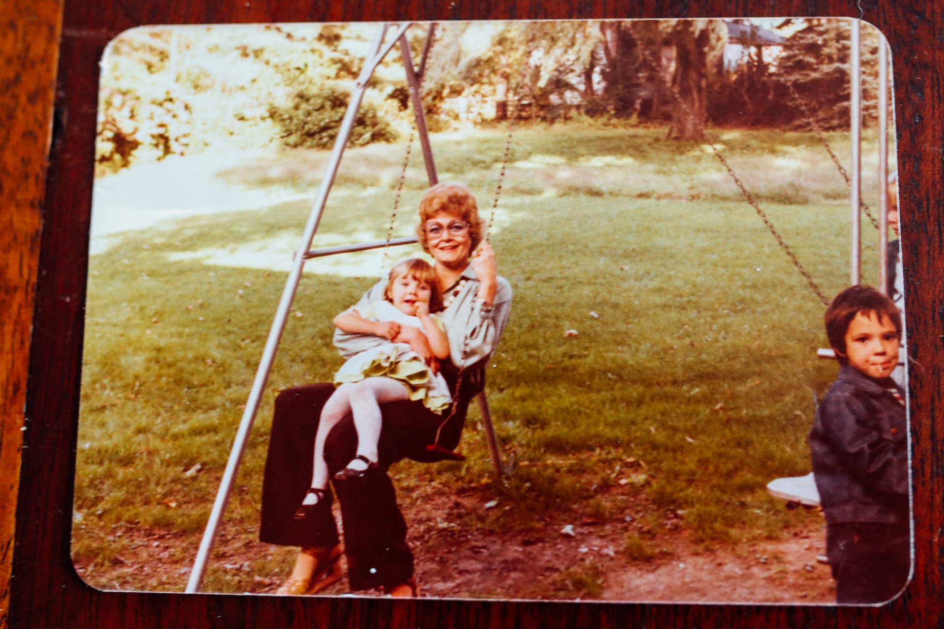 Lorraine Bay and her goddaughter Emily Schenkel