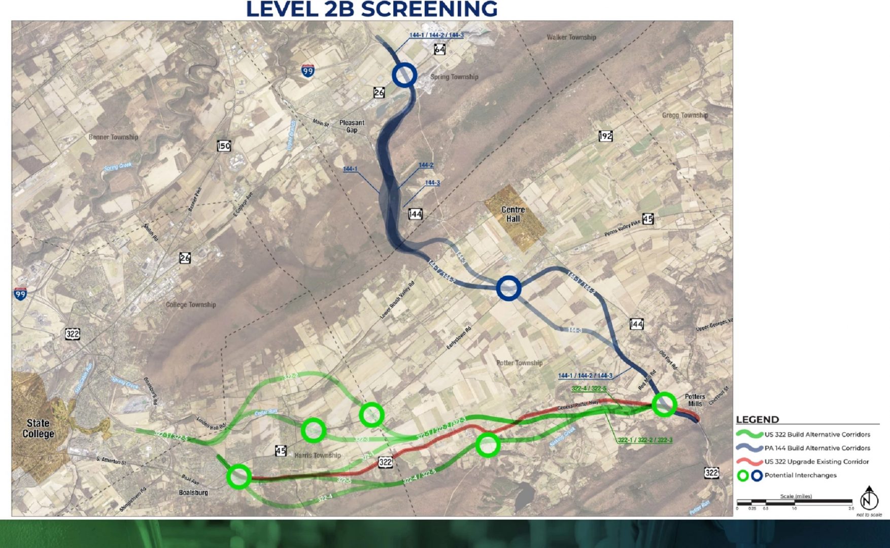 PennDOT is in the process of gathering data and public input on options for upgrading or replacing the stretch of U.S. Route 322 between Potters Mills and Boalsburg.